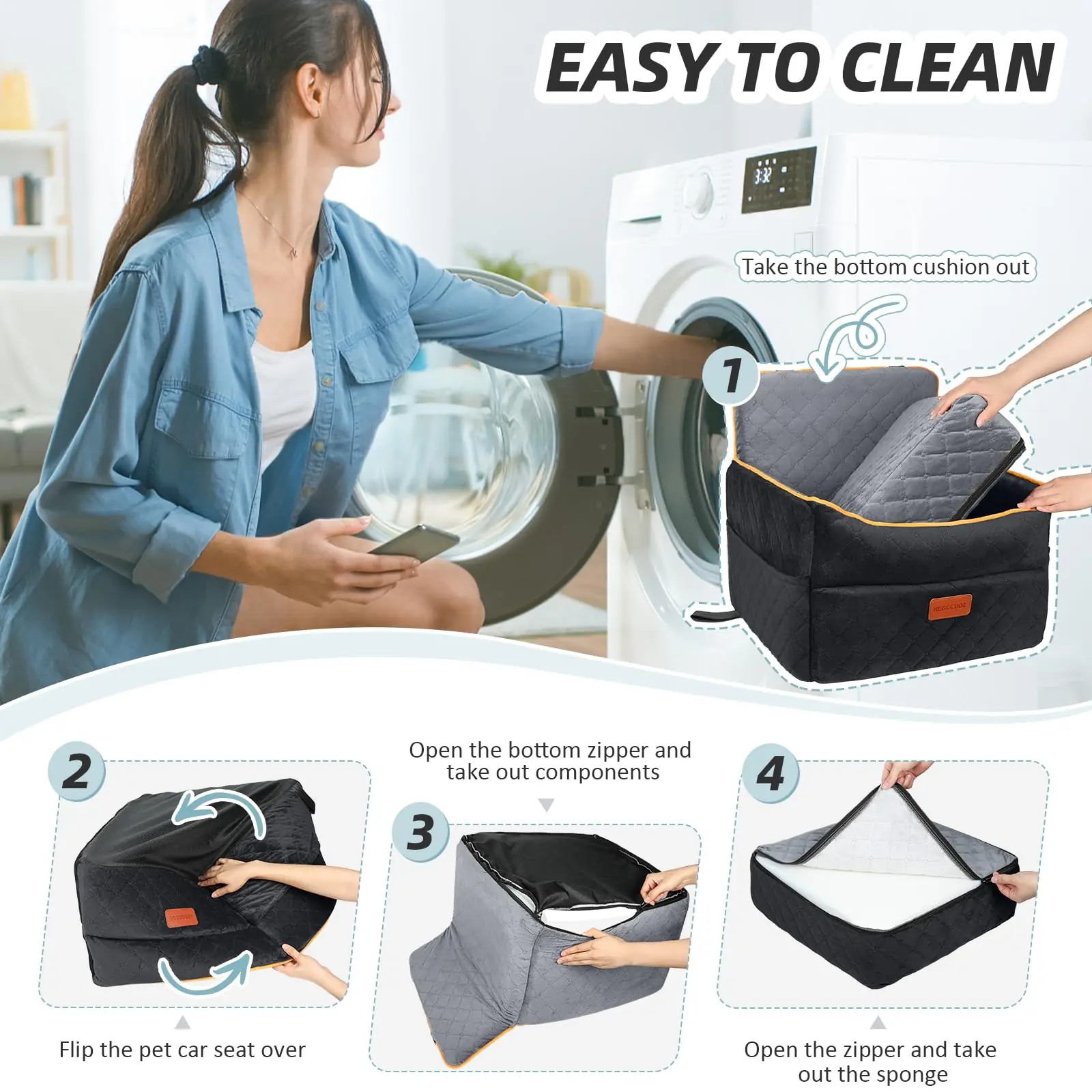 HEGGCOOE car seat-L koera- ja autoistmed toote esivaade 6