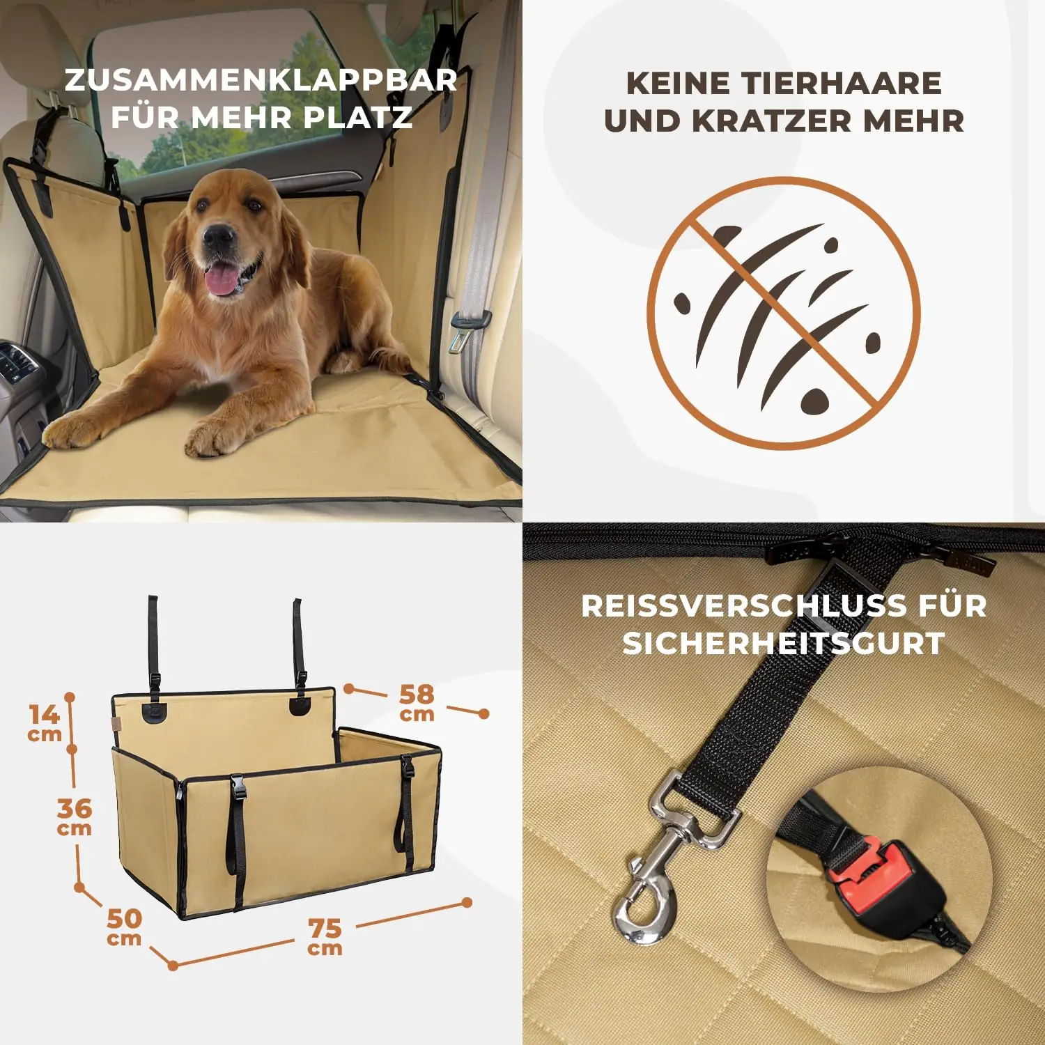 WUGLO PS-2Y-L koera-autokorvid toote esivaade 6