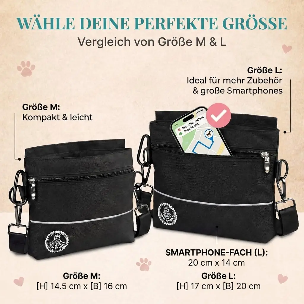 HUND IST KÖNIG LT-M-V1 maiustuste kotid koertele detailne lähivaade 7