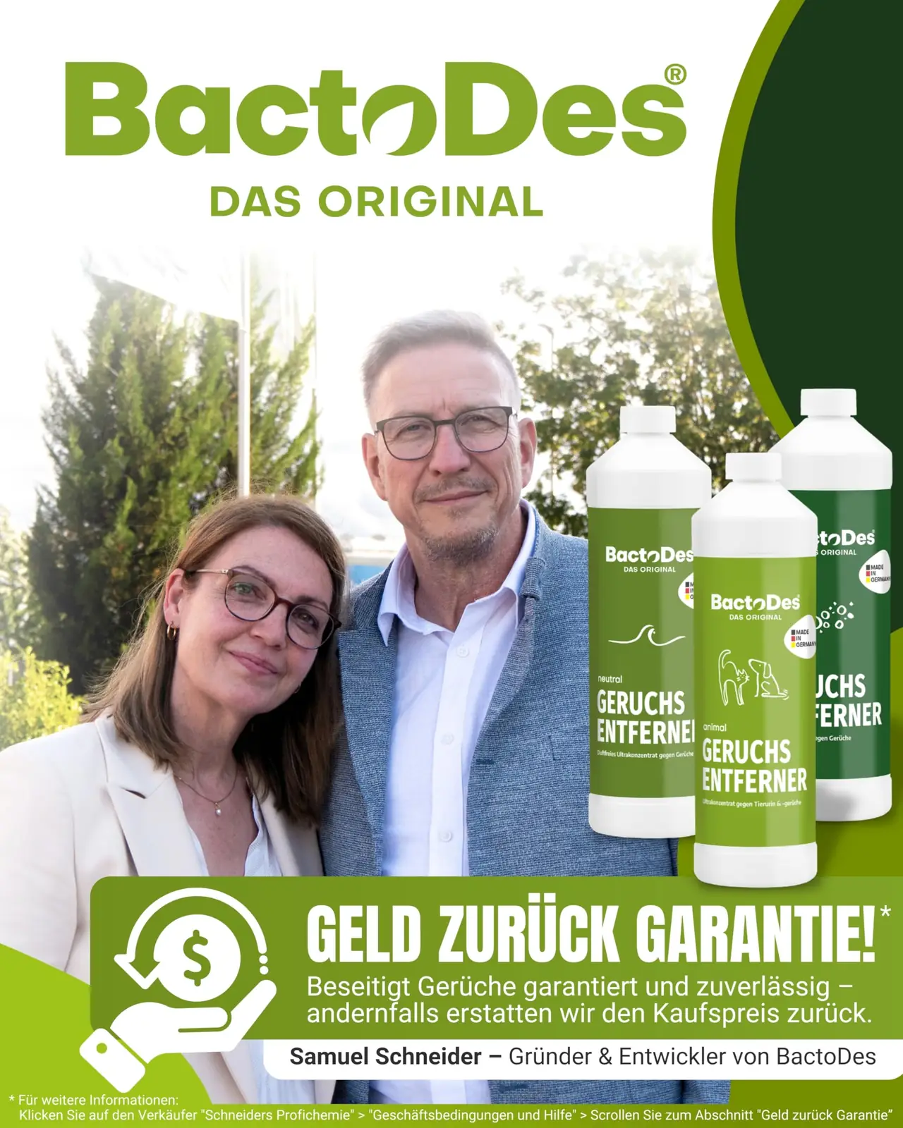 BactoDes BT5270-02 lõhneteemaldajad toote esivaade 6