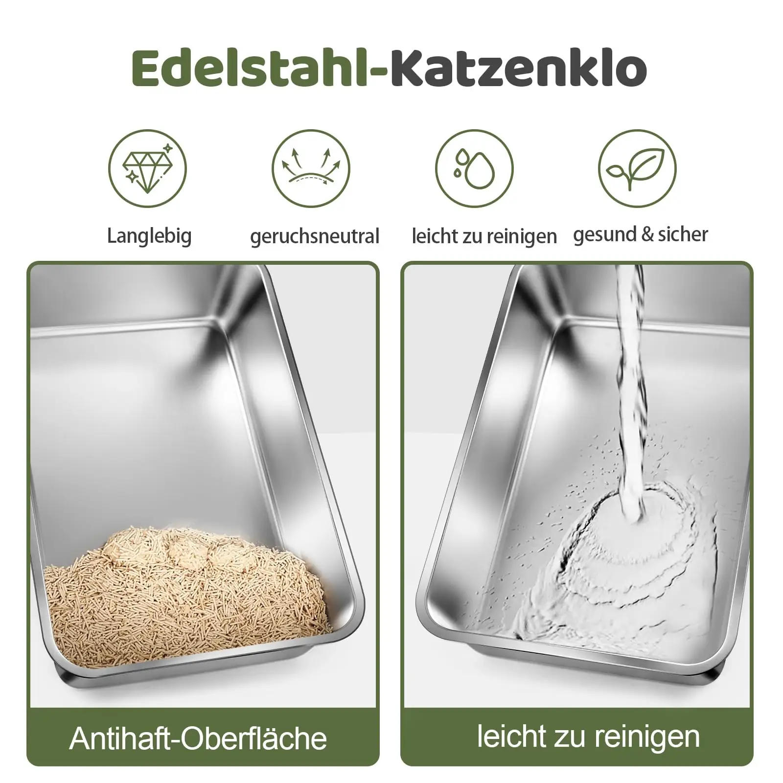 Kassikäsi komplektis üks tükk ülevaate pilt