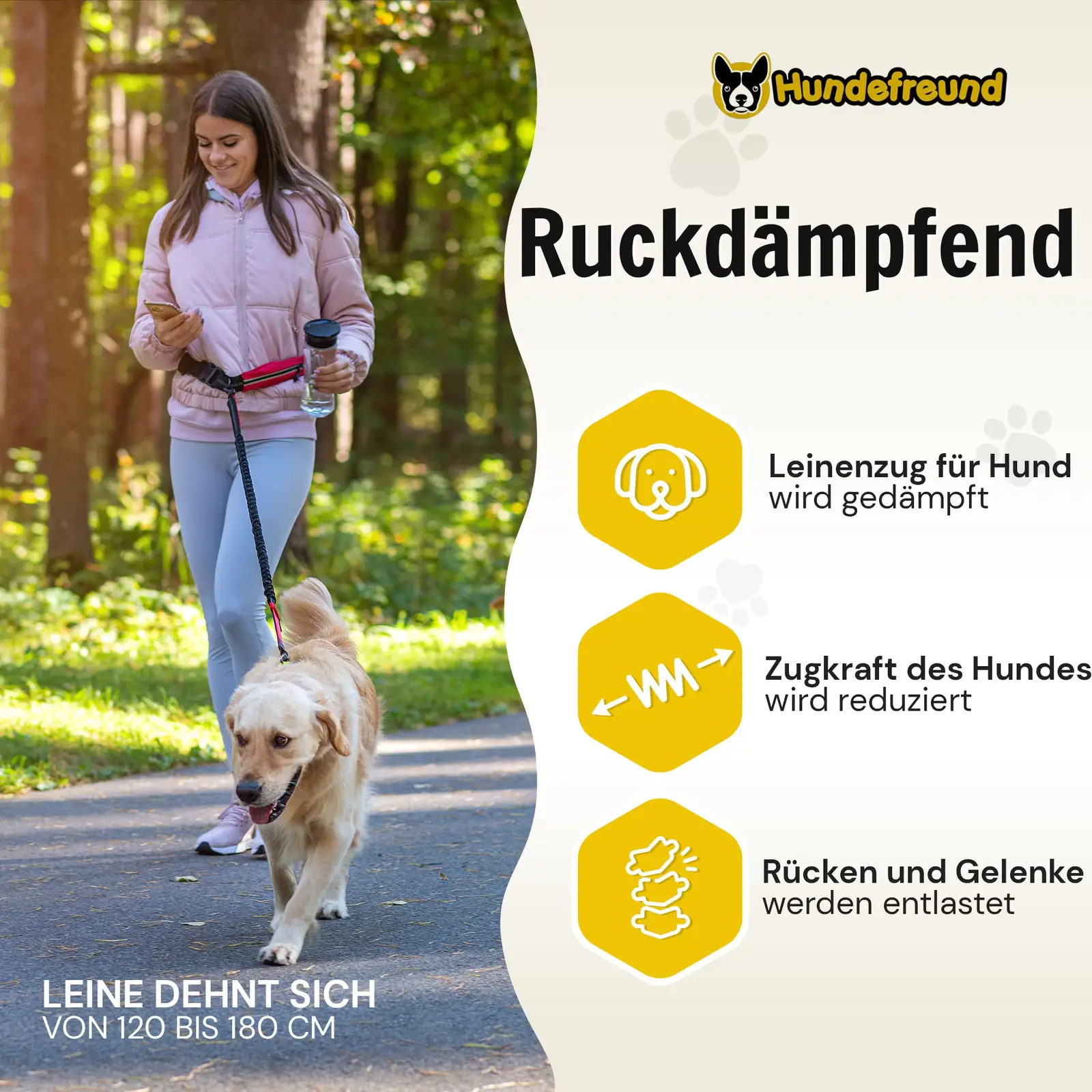 Hundefreund rakmed tagantvaade