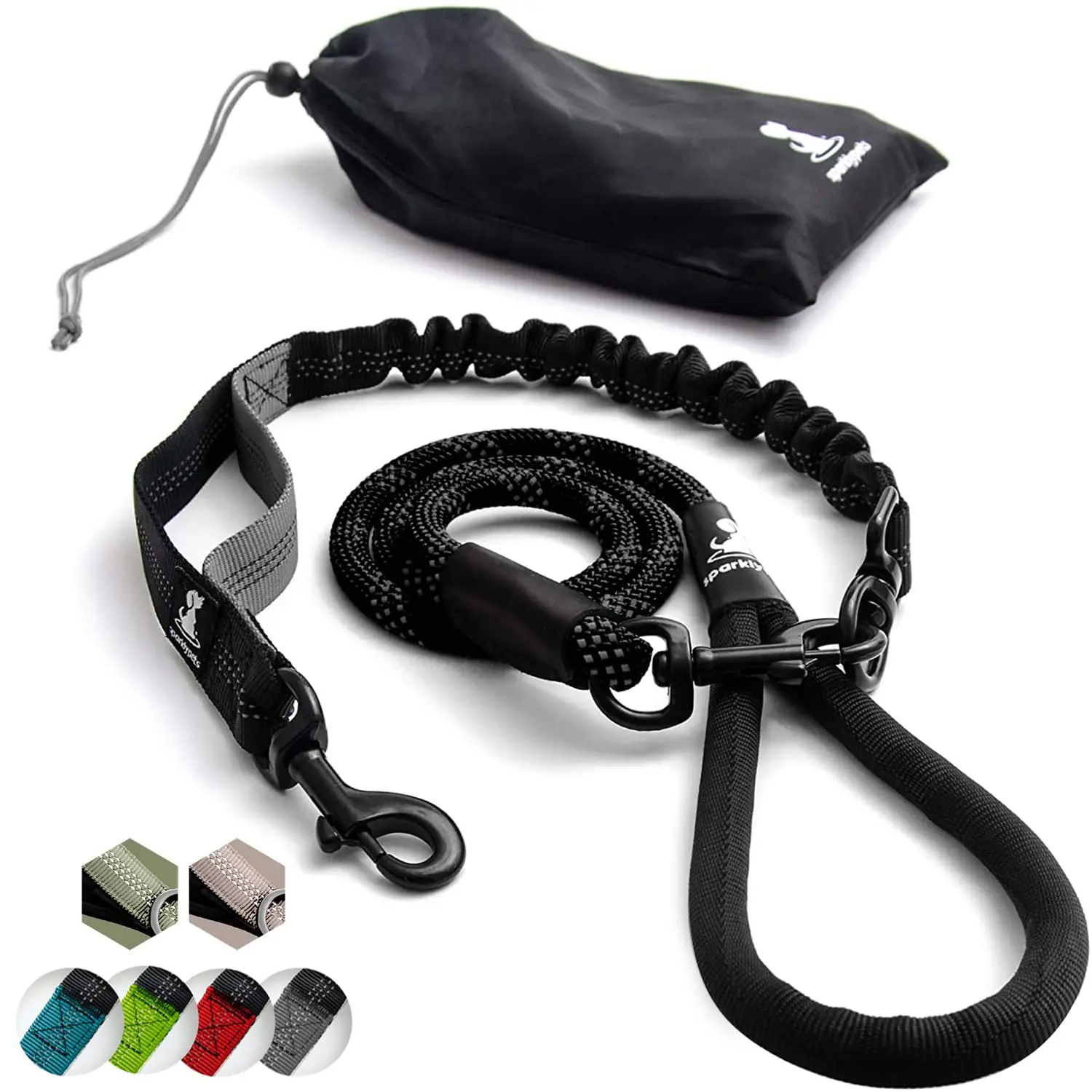 SparklyPets RL elastne koerarihm eestvaates