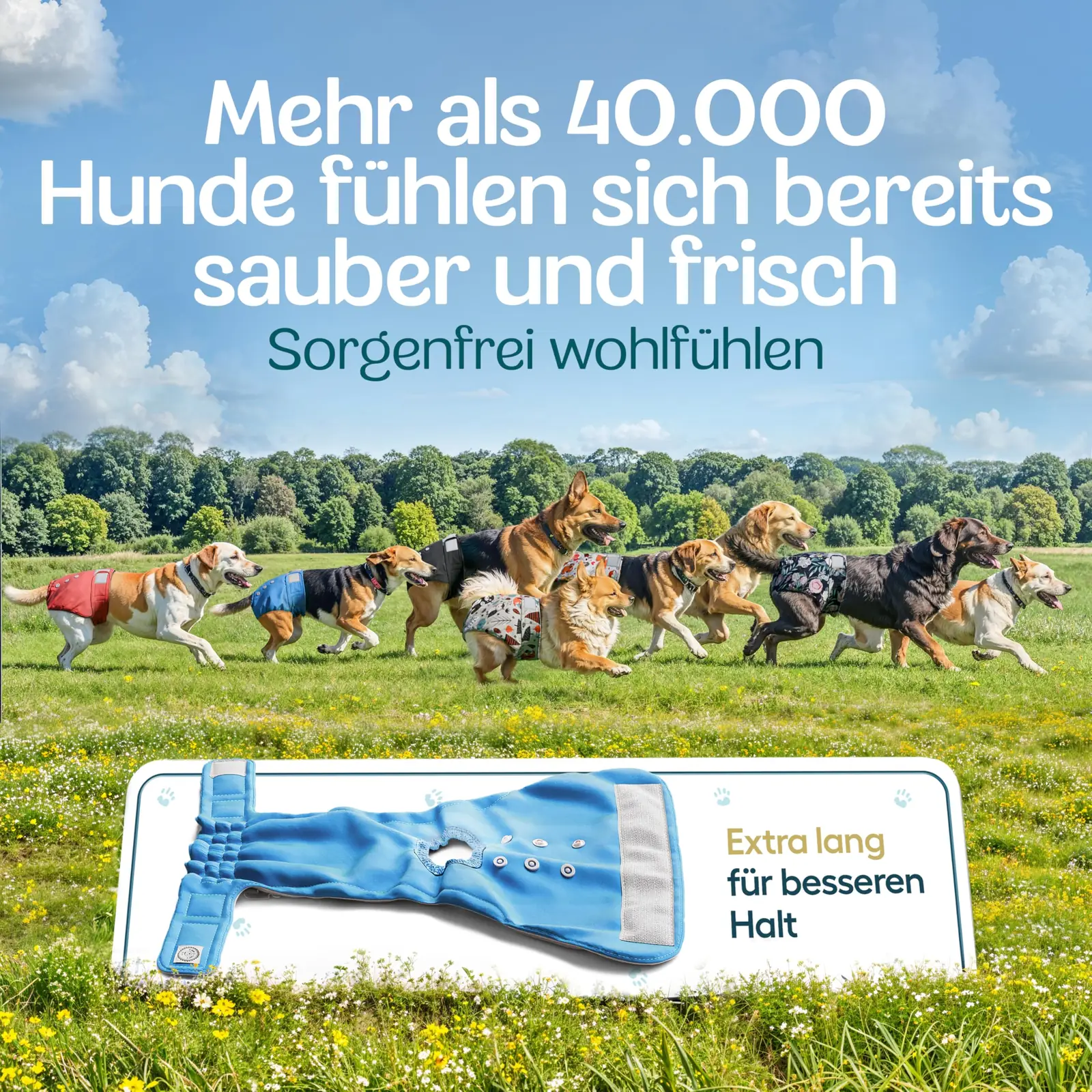 HUND IST KÖNIG Hunde Periode Hose mähkmed toote esivaade 6