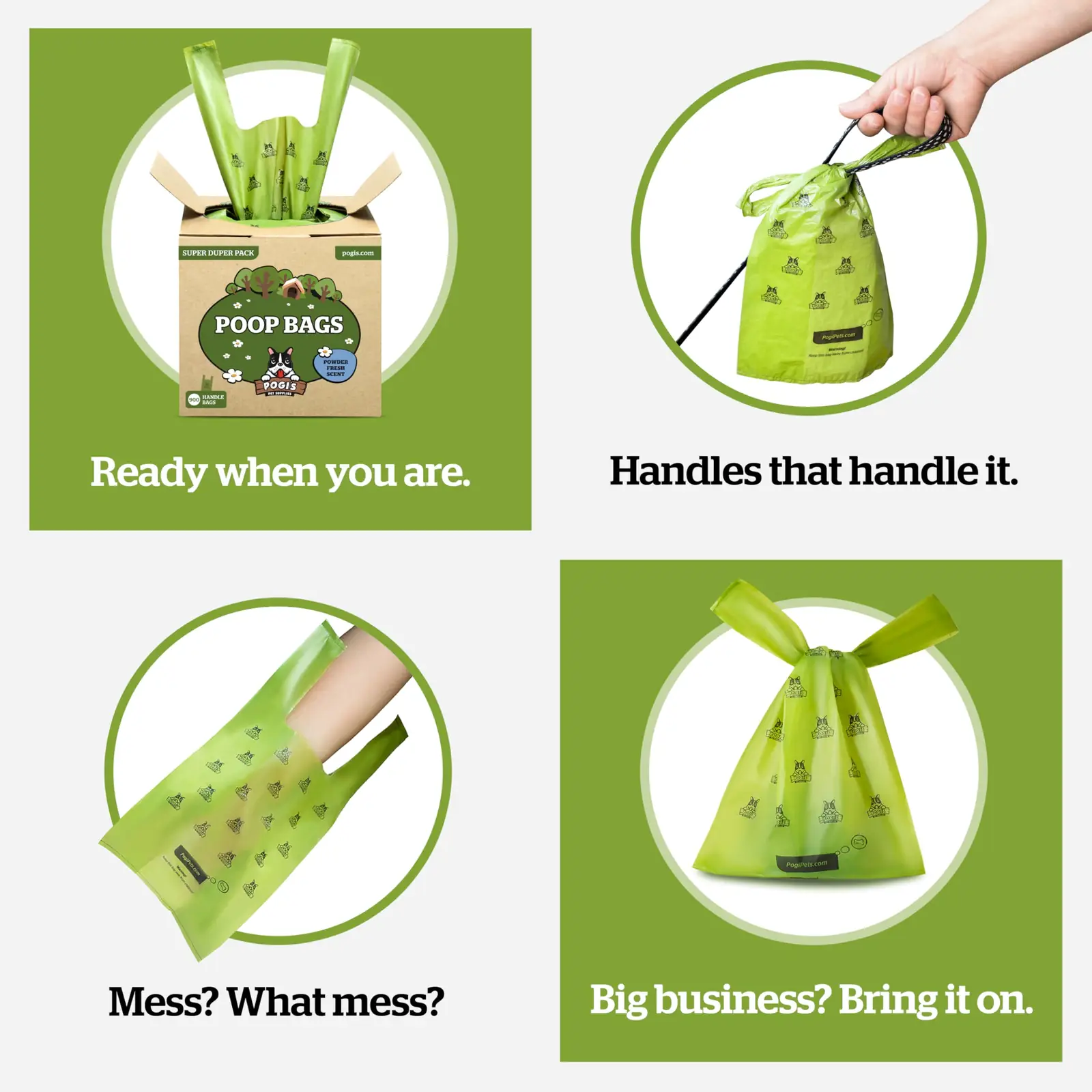 Pogi's Pet Supplies PPBAGS900TU koerakotid detailne lähivaade 7