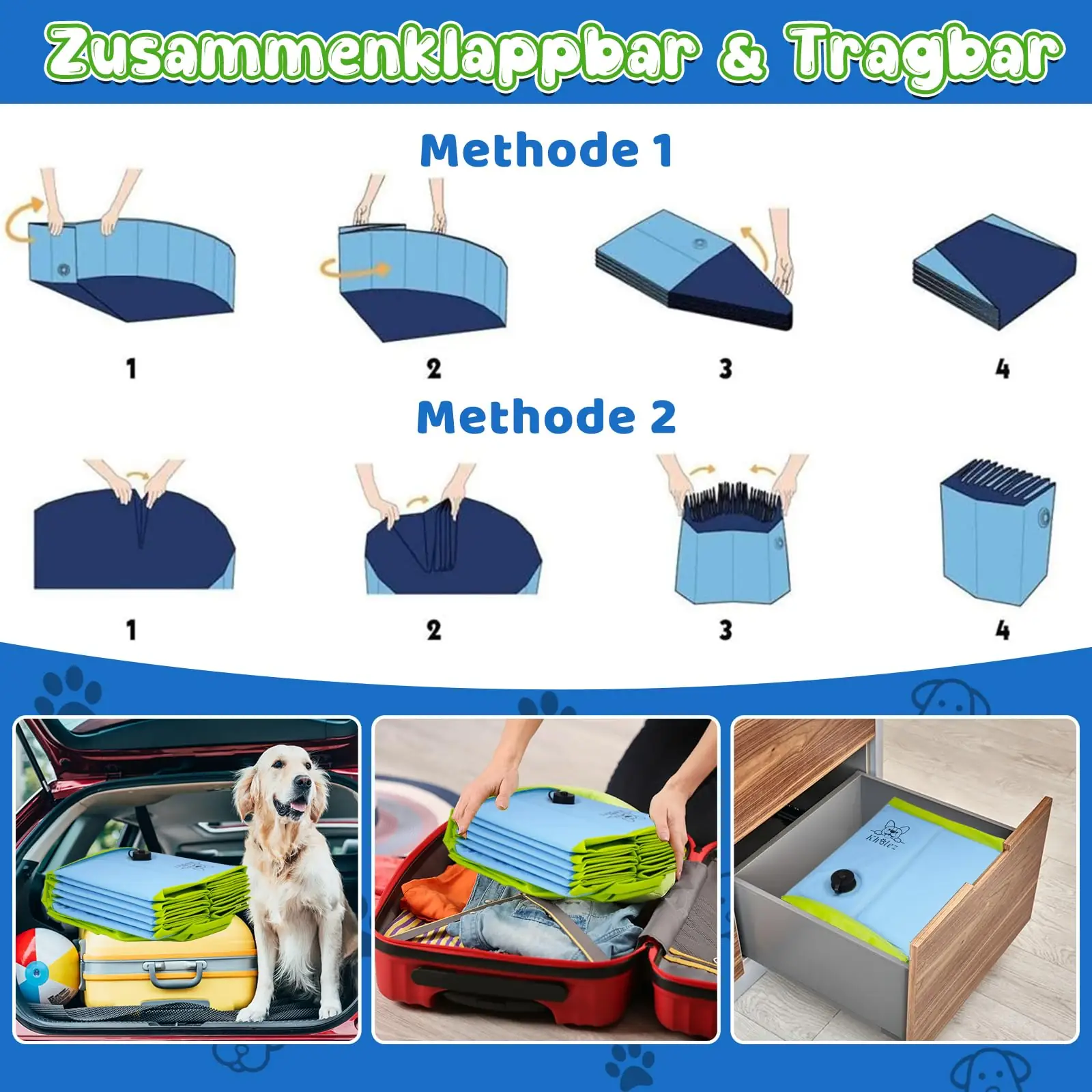 KHOLEZ LCE100006 koerabasseinid toote esivaade 6