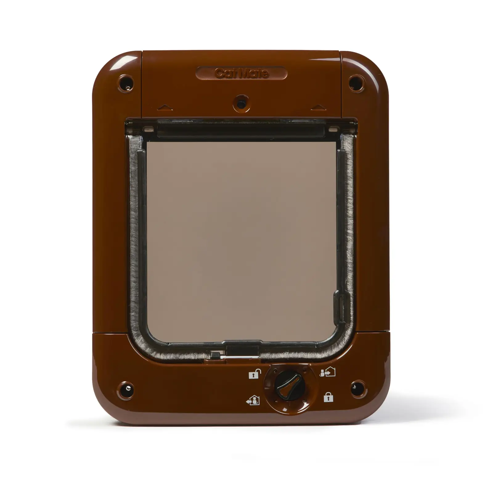 Cat Mate 360B mikrochip kassiluuk eesvaates pruun
