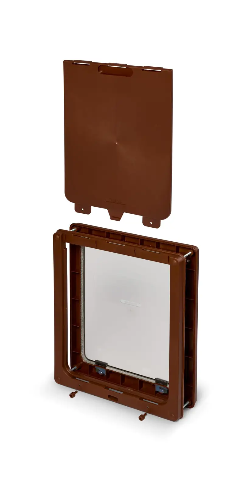 Dog Mate 216B paigaldus UPVC-akna lähedal