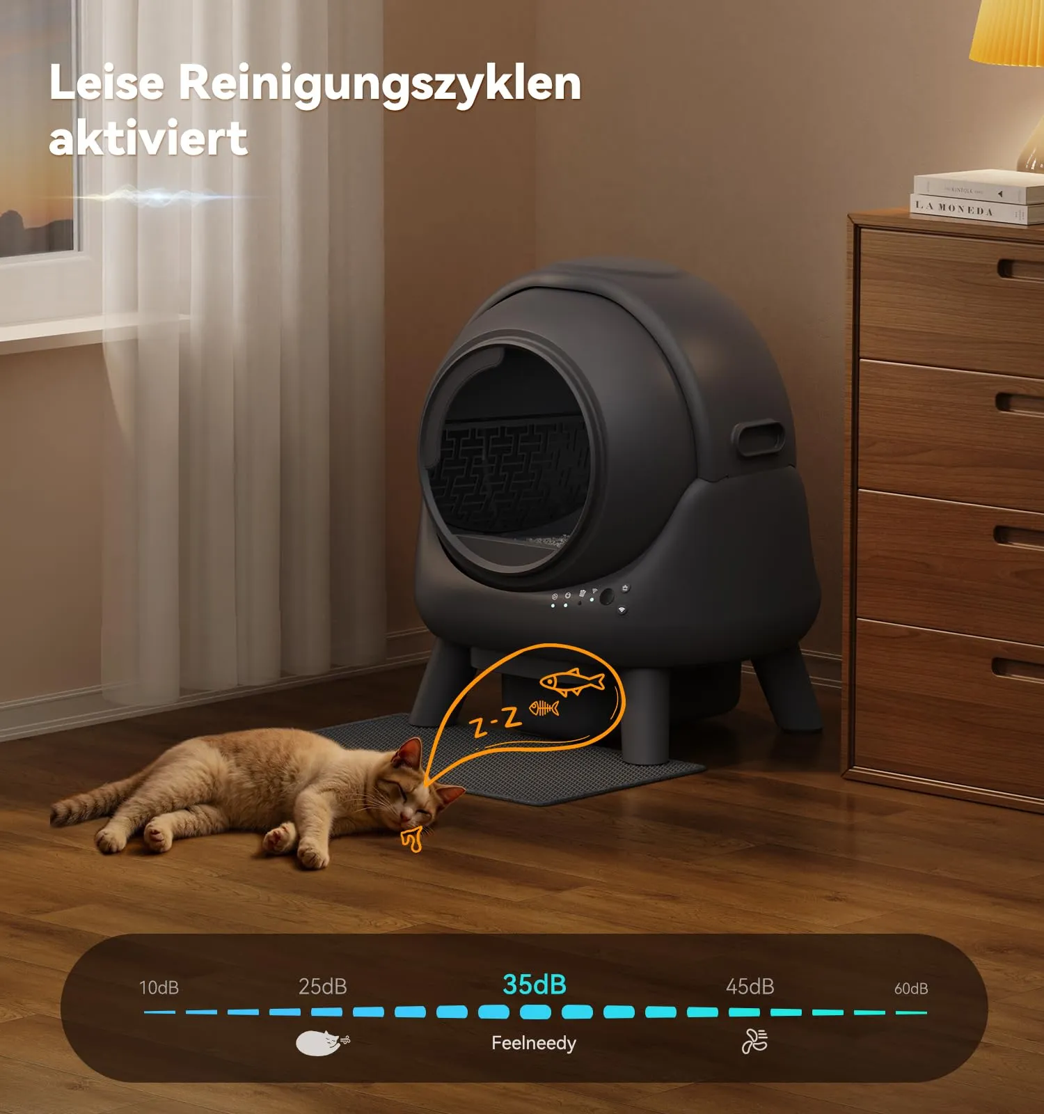 FEELNEEDY liivakasti vaikne puhastustsükkel